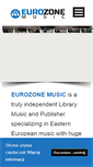 Mobile Screenshot of eurozonemusic.com
